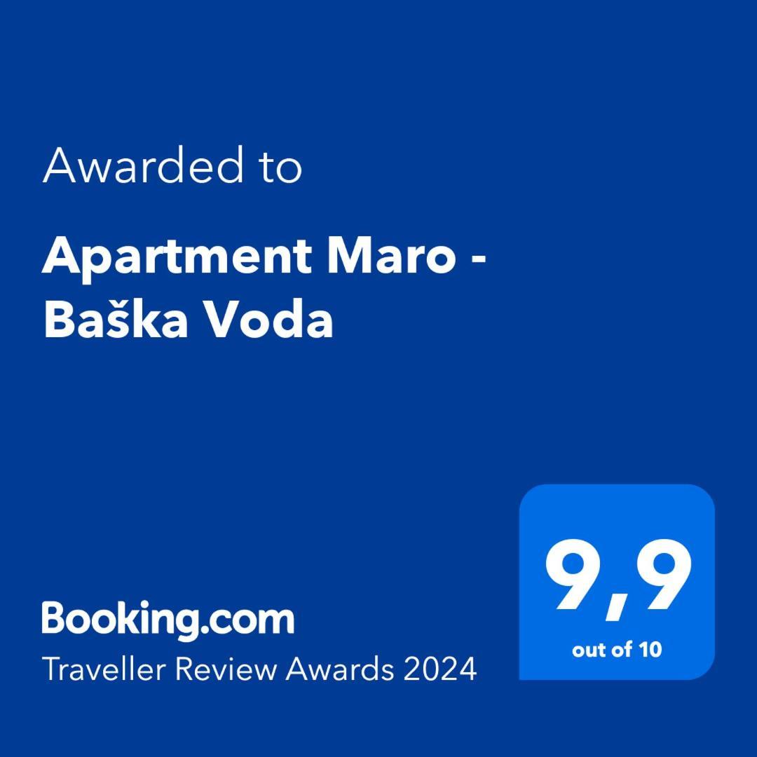 Apartment Maro - Baška Voda Εξωτερικό φωτογραφία